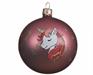 PALLINA PER ALBERO 8CM CON DECORO UNICORNO