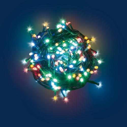 LUCI DI NATALE A BATTERIA 300 LED MULTICOLOR