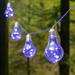 LUCI DI NATALE 10 LAMPADINE 60 MICROLED BLU