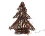 ALBERO LED VIMINI CON BACCHE CM 40 CON LUCI A BATTERIA