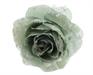 ROSA CON CLIP VERDE MENTA 14 CM