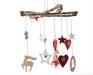 birch mobile hanger with deco PENDENTE FELTRO E LEGNO