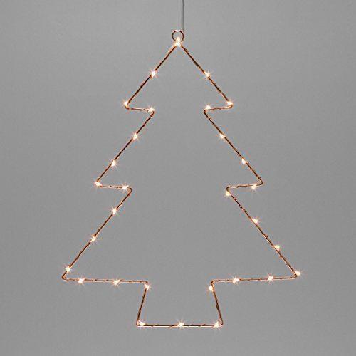 ALBERO NATALE TEALIO FILO RAME 30MICROLED CLASSIC 1.5MM LUCE FIS