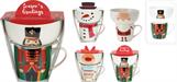 BOLO+MUG PORCELLANA NATALE 4AS