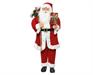 BABBO NATALE CON VESTITO CLASSICO ROSSO H.110 CM