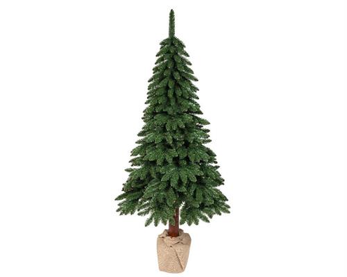 ALBERO DI NATALE 210 CM TORA PINE CON BASE IN JUTA