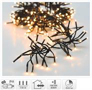 LUCI DI NATALE CLUSTER 3000 LED BIANCO CALDO