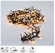 LUCI DI NATALE CLUSTER  400 LED EXTRA CALDO