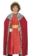 COSTUME RE MAGI ROSSO 5-6 ANNI