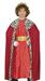 COSTUME RE MAGI ROSSO 5-6 ANNI