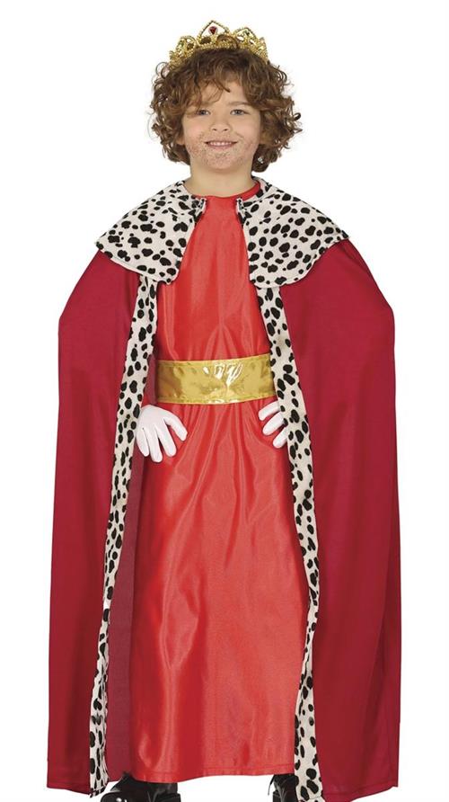 COSTUME RE MAGI ROSSO 7-9 ANNI