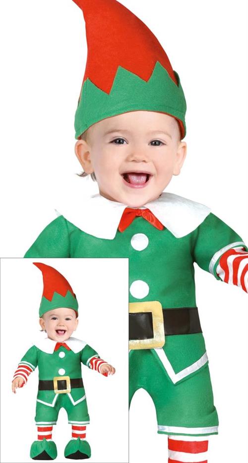 COSTUME ELFO BABY 12-18 MESI