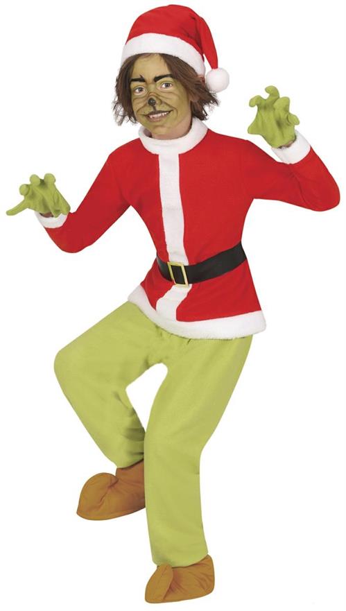 COSTUME GRINCH 5-6 ANNI