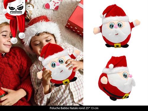 PELUCHE BABBO NATALE ROND