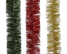 GHIRLANDA  ROSSA/ORO/VERDE 200 CM 1 PZ ASSORTITO