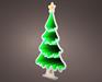 FIGURA LUMINOSA ALBERO DI NATALE 126LED MULTICOLOR/BIANCOFREDDO