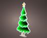 FIGURA LUMINOSA ALBERO DI NATALE 306 LED MULTICOLOR/BIANCO FREDD