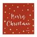 TOVAGLIOLI MERRY CHRISTMAS STARS 3 VELI 33X33 16 PZ