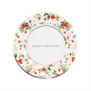 PIATTI IN CARTA CHRISTMAS GREETINGS 23 CM 8 PZ