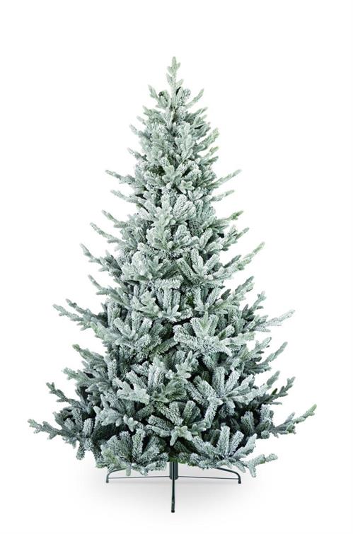 ALBERO DI NATALE INNEVATO 240 CM ABETE CORTINA