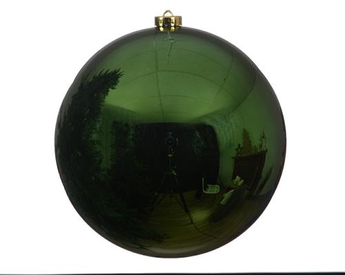 PALLINA DI NATALE VERDE PINO 14 CM