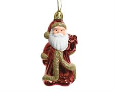 PENDENTI PER ALBERO DI NATALE BABBO 3X4X8CM