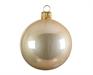 PALLINE DI NATALE PERLA LUCIDO 6 CM CONFEZIONE 6 PZ