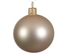 PALLINA DI NATALE PERLA OPACO 15 CM