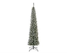 ALBERO DI NATALE INNEVATO SLIM 210 CM SNOWY PENCIL PINE