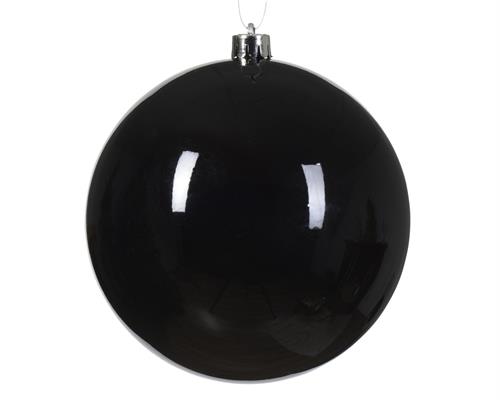 PALLINA DI NATALE NERA 14 CM