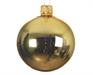 PALLINE DI NATALE ORO LUCIDO 8 CM CONFEZIONE 6 PZ