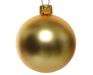 PALLINE DI NATALE ORO OPACO 8 CM CONFEZIONE 6 PZ