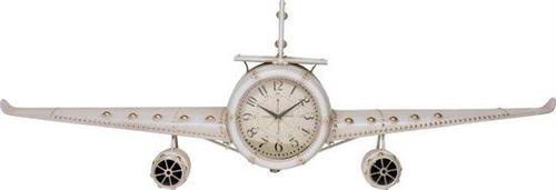 OROLOGIO AEREO BIANCO IN LATTA 143X46CM