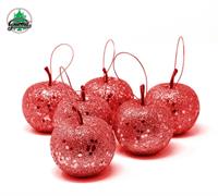 MELE 5CM ROSSE DA APPENDERE 6PZ