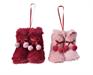 STIVALI DA NEVE 9X9X8CM ROSA/ROSA VELVET