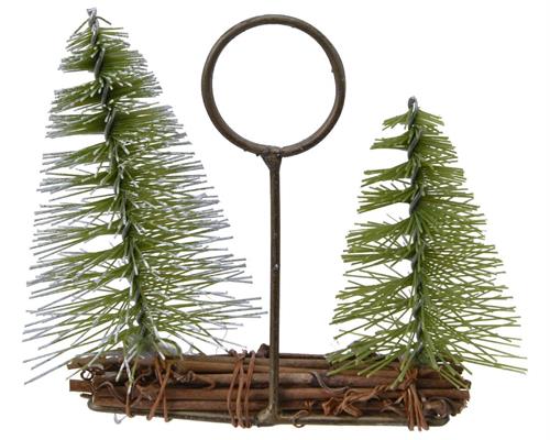 SEGNAPOSTO 11CM CON ALBERI