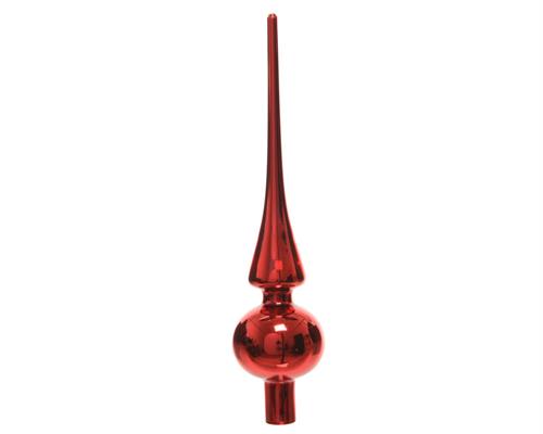 PUNTALE PER ALBERO 6X26CM ROSSO