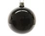 PALLINE DI NATALE NERO LUCIDO 10 CM CONFEZIONE 4 PZ