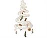 ALBERO A SPIRALE 28CM 40MICROLED BIANCO CALDO