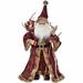 BABBO NATALE BORDEAUX 65CM