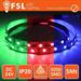 STRISCIA LED 5050 5METRI 12W 1100LM RGB 24V IPV20 60 LED