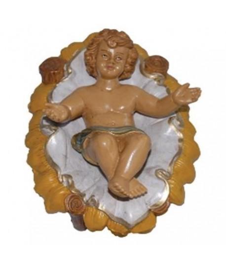 GESU' BAMBINO 30CM IN CULLA