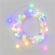 LUCI DI NATALE A SFERA 100 LED MULTICOLOR