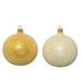 PALLINA PER ALBERO 10CM ORO/CHAMPAGNE