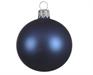 PALLINE DI NATALE BLU OPACO 10 CM CONFEZIONE 4 PZ