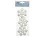 FIOCCHI DI NEVE IN FOAM 7,5CM BIANCO