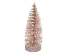 MINI ALBERO 20 CM ROSA GLITTER