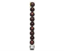 PALLINE DI NATALE REDWOOD 6 CM CONFEZIONE 10 PZ