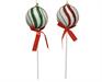 PALLINA DI NATALE LOLLIPOP 2 ASSORTITE