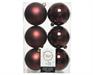 PALLINE DI NATALE REDWOOD 8 CM CONFEZIONE 6 PZ